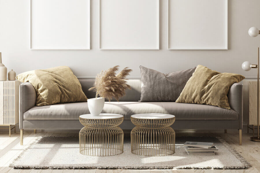 image of living room with upholstery, furniture, and rug showing.